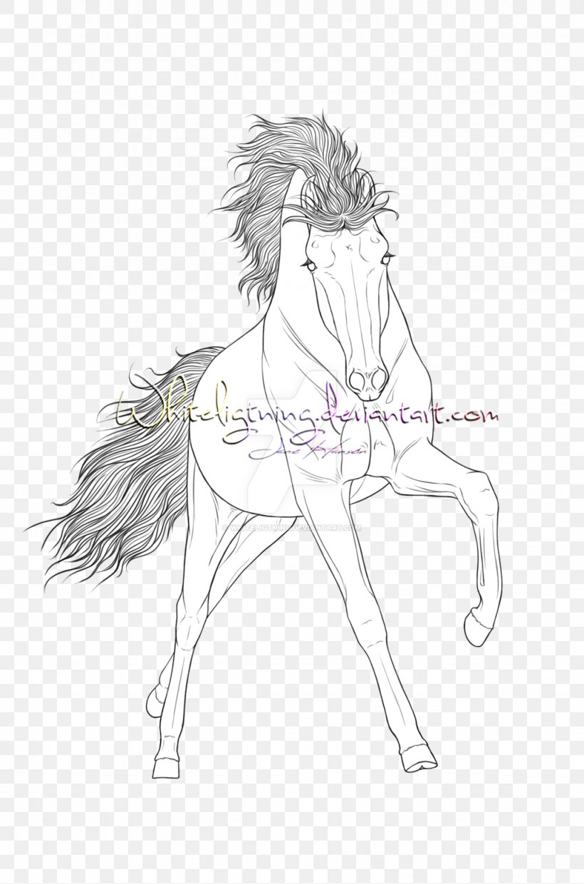 Mane Mustang Bridle Pack Animal Sketch, PNG, 1024x1550px, Mane, Arm, Art, Artwork, Black And White Download Free