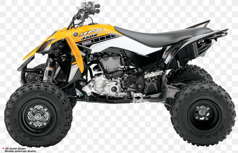 Yamaha Motor Company All-terrain Vehicle Yamaha YFZ450 Honda Powersports, PNG, 2000x1291px, Yamaha Motor Company, All Terrain Vehicle, Allterrain Vehicle, Auto Part, Automotive Exhaust Download Free