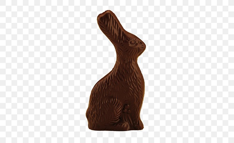 Easter Bunny Hare Chocolate Bunny Rabbit, PNG, 500x500px, Easter Bunny, Animal Figure, Art, Brown, Candy Download Free