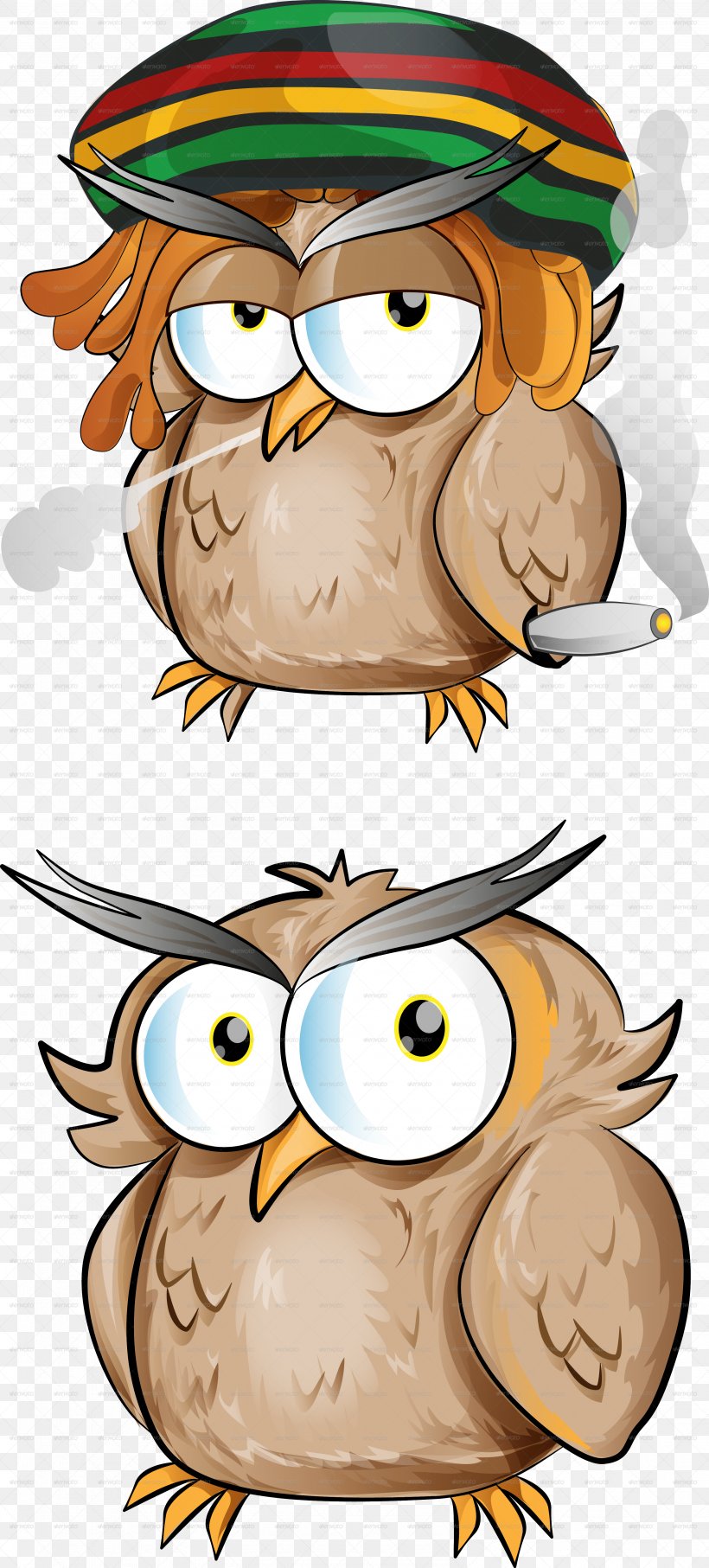 Rastafari Stock Photography Cartoon Royalty-free, PNG, 3174x7020px, Rastafari, Art, Beak, Bird, Bird Of Prey Download Free