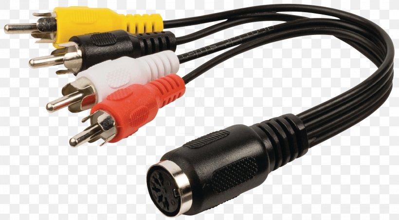 RCA Connector DIN Connector Adapter Electrical Cable Electrical Connector, PNG, 2064x1141px, Rca Connector, Adapter, Audio, Audio Power Amplifier, Audio Signal Download Free