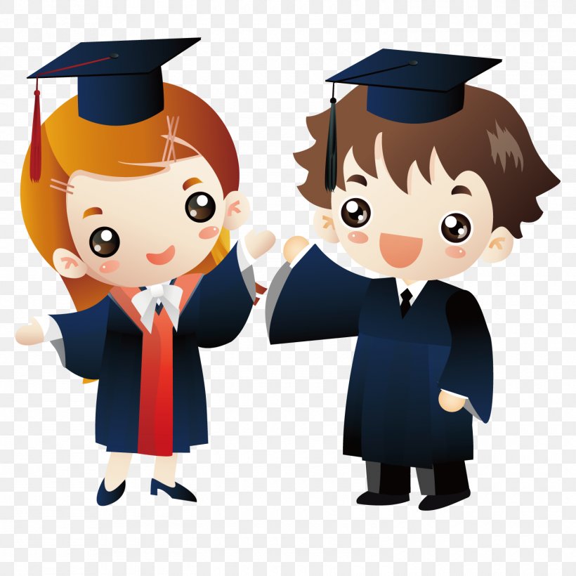 Cartoon Raster Graphics Doctorate, PNG, 1500x1500px, Cartoon, Academic Dress, Academician, Child, Doctorate Download Free