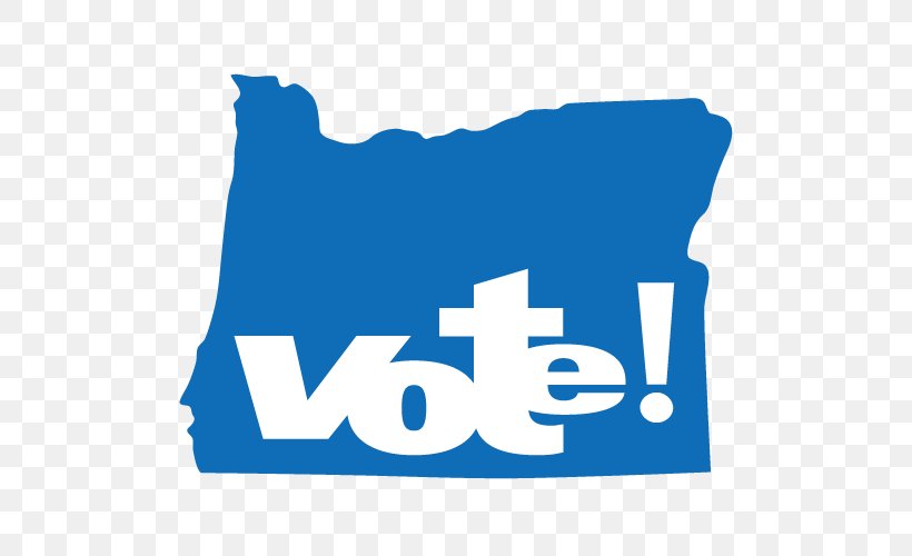 Oregon Voting Ballot Election Voter Registration, PNG, 500x500px, Oregon, Area, Ballot, Blue, Brand Download Free