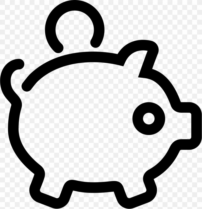Piggy Bank Savings Bank Money, PNG, 948x981px, Piggy Bank, Bank, Bank Account, Black And White, Cat Download Free