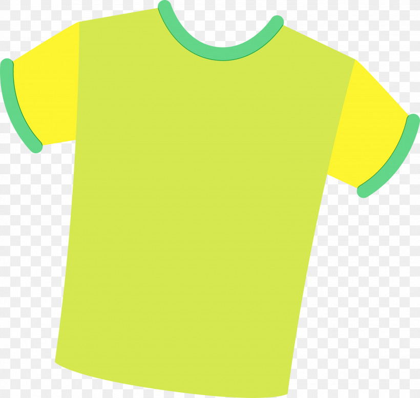 T-shirt Logo Shirt Sleeve M Green, PNG, 3000x2844px, Watercolor, Angle, Green, Logo, Meter Download Free