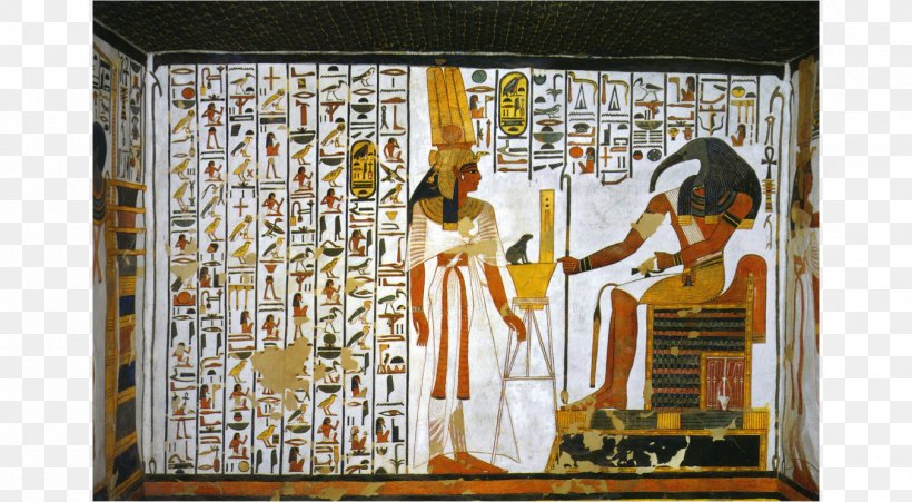 QV66 Ancient Egypt Tomb Thebes Luxor, PNG, 1352x744px, Ancient Egypt, Art, Artwork, Book Of The Dead, Burial Download Free