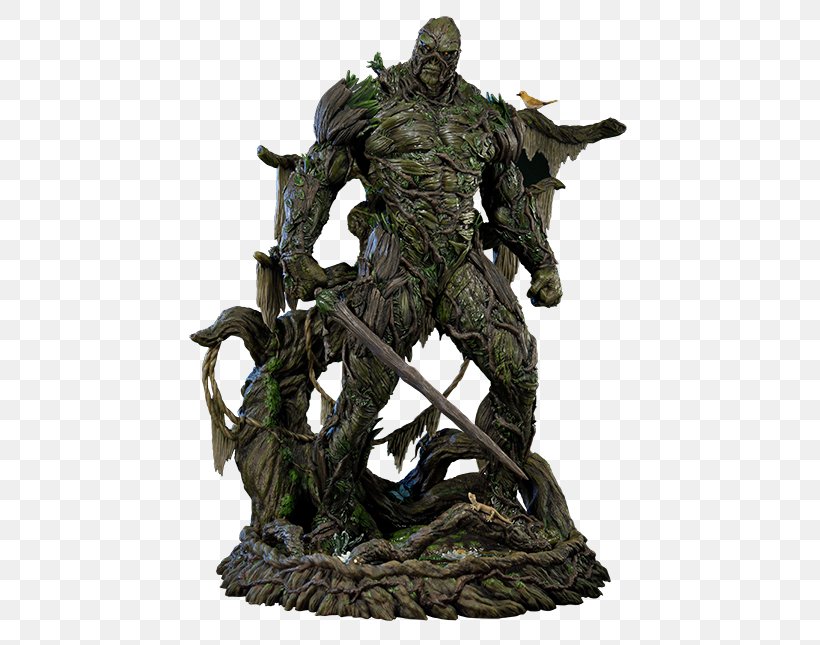 Swamp Thing Figurine Doomsday Statue Action & Toy Figures, PNG, 480x645px, Swamp Thing, Action Toy Figures, Bronze Sculpture, Comics, Dc Comics Download Free