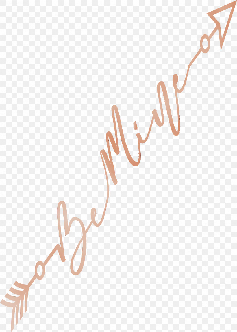 Orange, PNG, 2144x3000px, Be Mine Arrow, Calligraphy, Cute Hand Drawn Arrow, Logo, Magenta Download Free