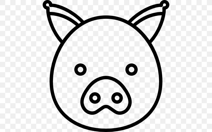 Tummy Pigs Free Download, PNG, 512x512px, Computer Software, Area, Art, Black, Black And White Download Free