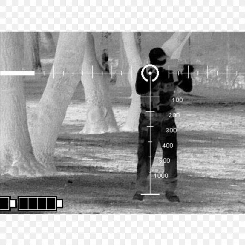 Thermal Weapon Sight Trijicon Infrared, PNG, 1000x1000px, Thermal Weapon Sight, Black And White, Electrooptics, Firearm, Holographic Weapon Sight Download Free