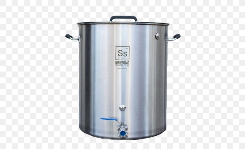 Kettle Stainless Steel Gallon Beer Brewing Grains & Malts, PNG, 500x500px, Kettle, Beer Brewing Grains Malts, Cooking Ranges, Cookware, Cylinder Download Free