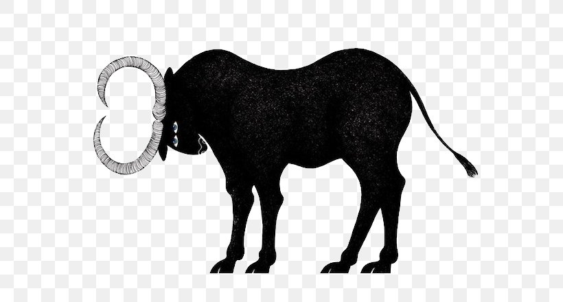 Bison Cartoon Horn, PNG, 640x440px, Bison, Animation, Black And White, Cartoon, Drawing Download Free