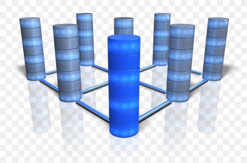Database Business Information Clip Art, PNG, 800x541px, Database, Blue, Business, Computer Servers, Cylinder Download Free