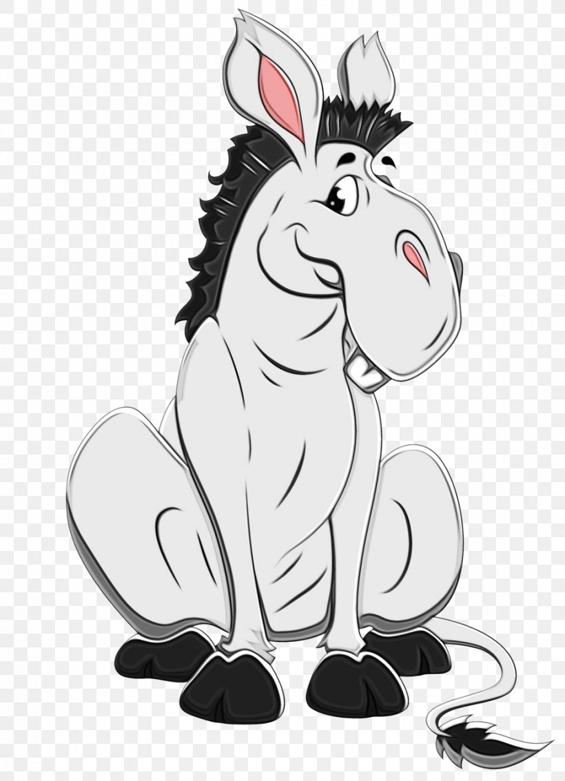 Horse Donkey Hare Dog Mane, PNG, 925x1280px, Horse, Animal Figure, Art, Black White M, Blackandwhite Download Free