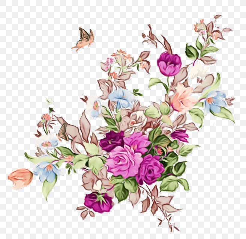 Rose, PNG, 800x798px, Watercolor, Bouquet, Cut Flowers, Floristry, Flower Download Free
