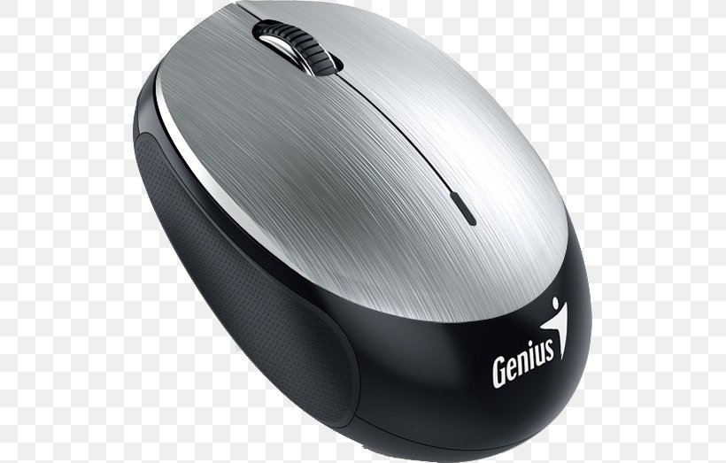 Computer Mouse KYE Systems Corp. Genius NX-9000BT Wireless Optical Mouse, PNG, 519x523px, Computer Mouse, Bluetooth Low Energy, Computer, Computer Component, Desktop Computers Download Free
