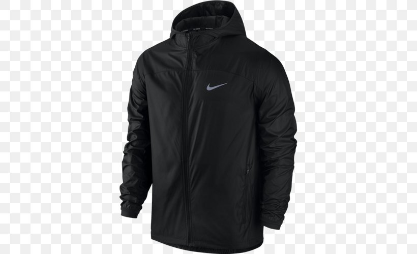 Hoodie Nike Jacket Clothing Sportswear, PNG, 500x500px, Hoodie, Black, Clothing, Coat, Down Feather Download Free