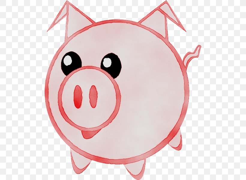 Pig Cartoon Vector Graphics Clip Art Illustration, PNG, 522x598px, Pig, Animated Cartoon, Animated Series, Cartoon, Domestic Pig Download Free