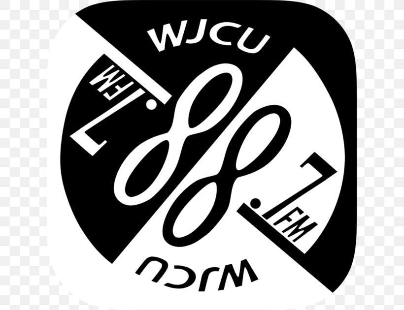 WJCU Greater Cleveland FM Broadcasting Campus Radio, PNG, 630x630px, Greater Cleveland, Area, Black And White, Brand, Broadcasting Download Free