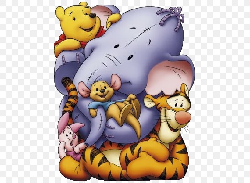Winnie-the-Pooh Piglet Hundred Acre Wood Tigger Roo, PNG, 600x600px, Watercolor, Cartoon, Flower, Frame, Heart Download Free