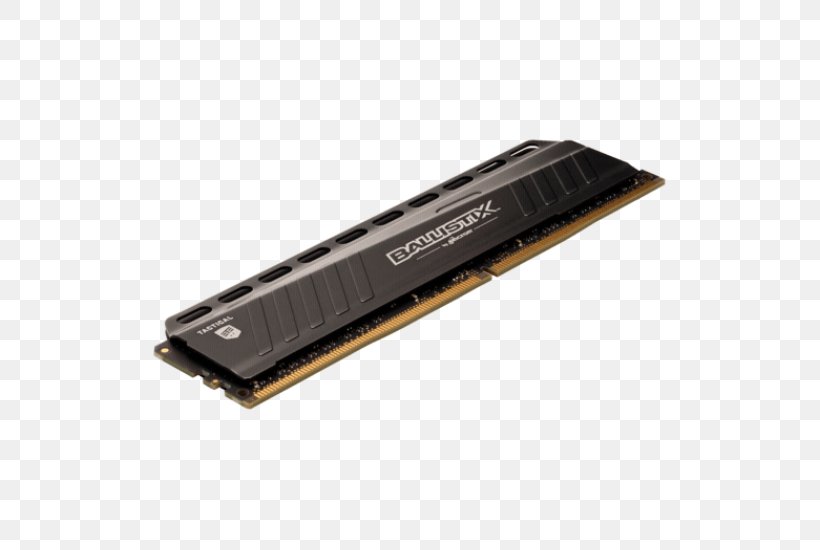 Ballistix Tactical, PNG, 525x550px, Ddr4 Sdram, Computer, Computer Data Storage, Computer Hardware, Computer Memory Download Free