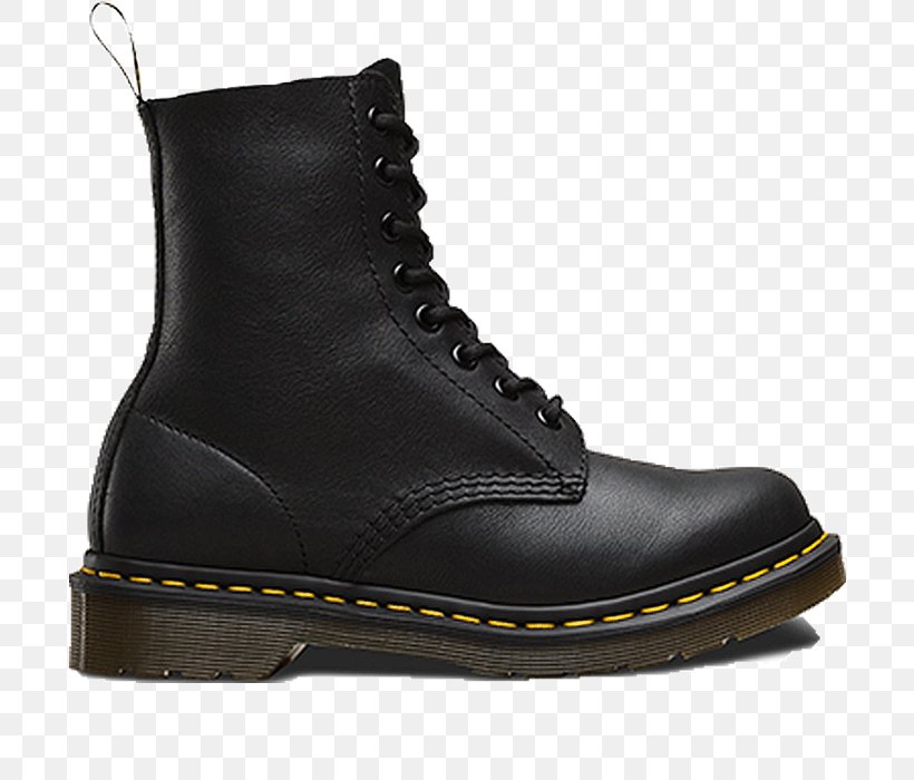 Dr. Martens Women's Pascal 8 Eye Boot Dr. Martens Women's Pascal 8 Eye Boot Dr Martens Men's 1460 Leather, PNG, 700x700px, Dr Martens, Black, Boot, Clothing, Footwear Download Free