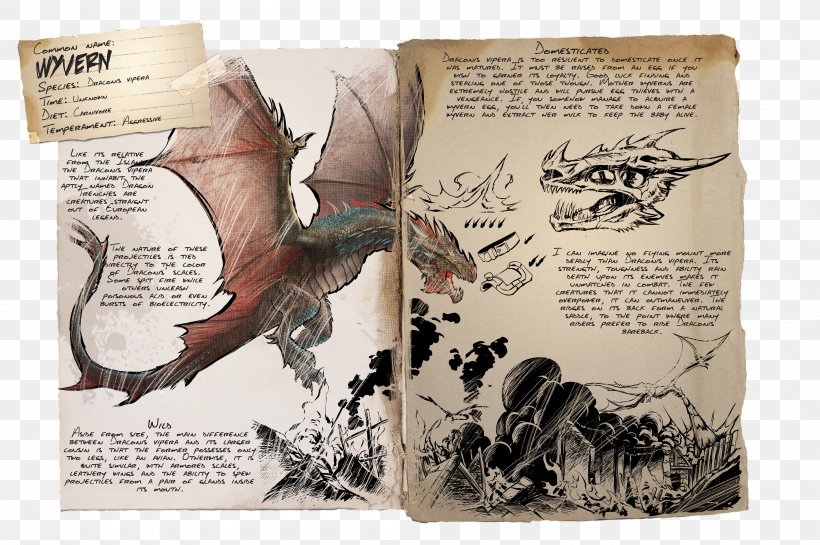 ARK: Survival Evolved Wyvern YouTube PlayStation 4 Dinosaur, PNG, 4000x2660px, Ark Survival Evolved, Book, Dinosaur, Downloadable Content, Dragon Download Free