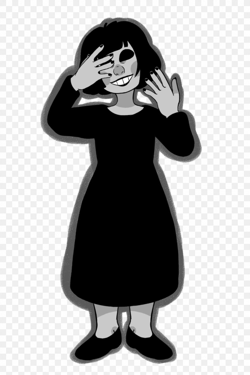 Black Cartoon Silhouette White Female, PNG, 1024x1536px, Black, Black And White, Black M, Cartoon, Character Download Free