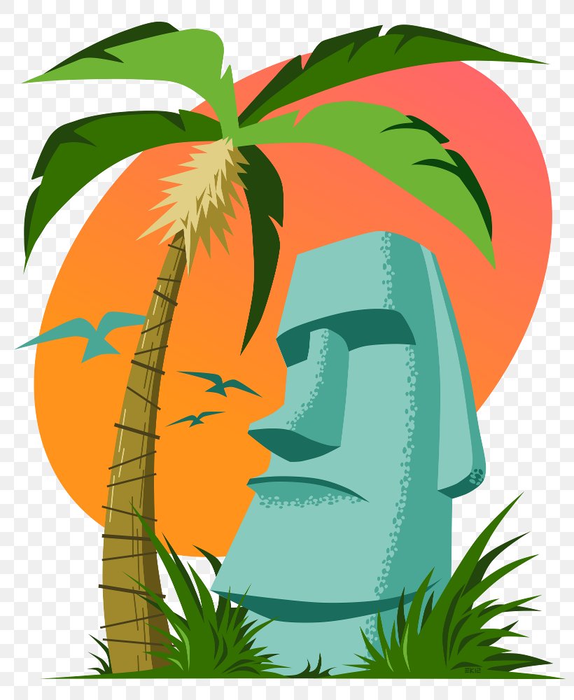 Moai Drawing Graphic Design Clip Art, PNG, 813x1000px, Moai, Animated Film, Animator, Arecales, Art Download Free