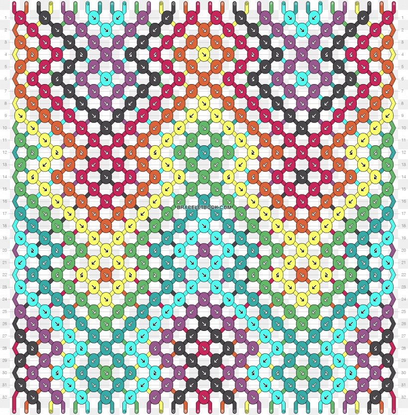 Friendship Bracelet Rainbow Loom Pattern, PNG, 1266x1288px, Friendship Bracelet, Anklet, Area, Art, Bracelet Download Free