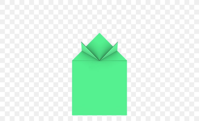 Green Rectangle Origami, PNG, 500x500px, Green, Origami, Rectangle, Stx Glb1800 Util Gr Eur Download Free