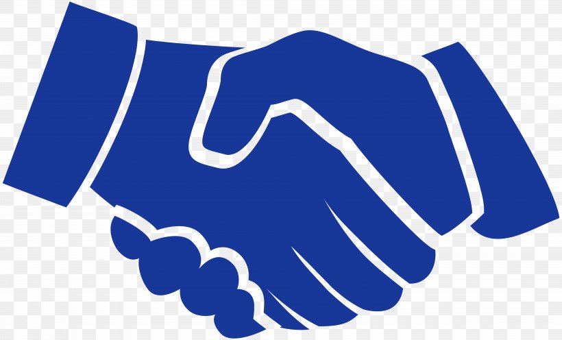 Handshake Clip Art, PNG, 8000x4847px, Handshake, Blue, Brand, Electric Blue, Finger Download Free