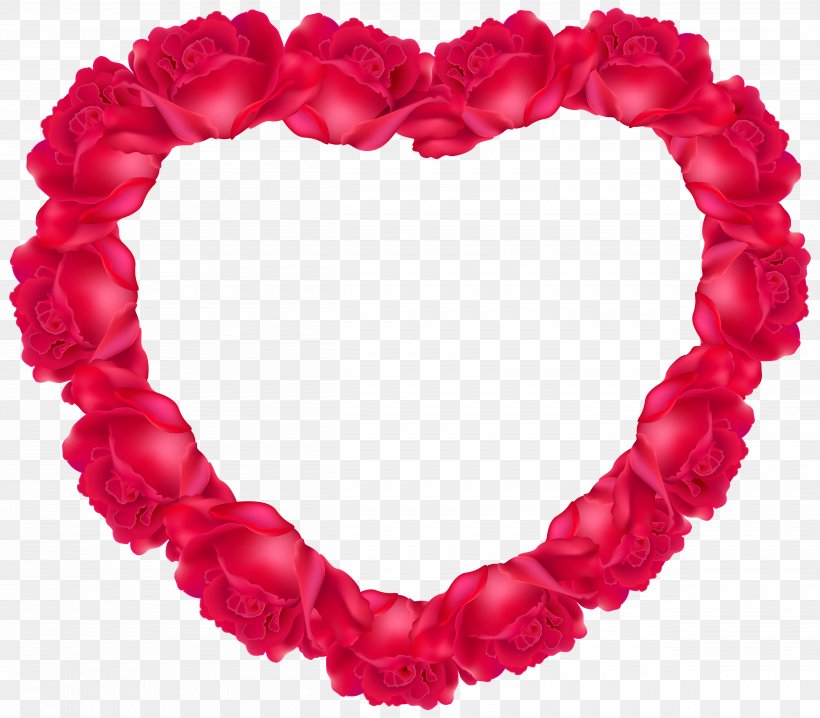 Heart Rose Clip Art, PNG, 5000x4379px, Heart, Flower, Garden Roses, Header, Image Resolution Download Free
