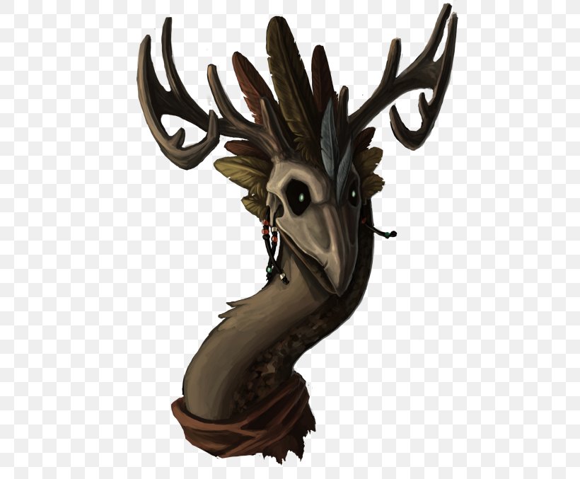 Reindeer Antler Legendary Creature, PNG, 500x677px, Reindeer, Antler, Deer, Fictional Character, Figurine Download Free