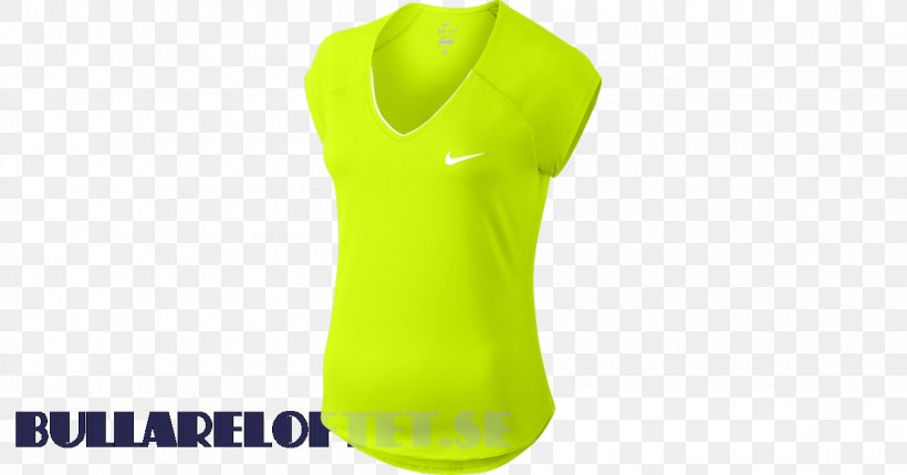 T-shirt Nike Women's Pure Tennis Top, PNG, 1200x630px, Tshirt, Active Shirt, Green, Neck, Nike Download Free