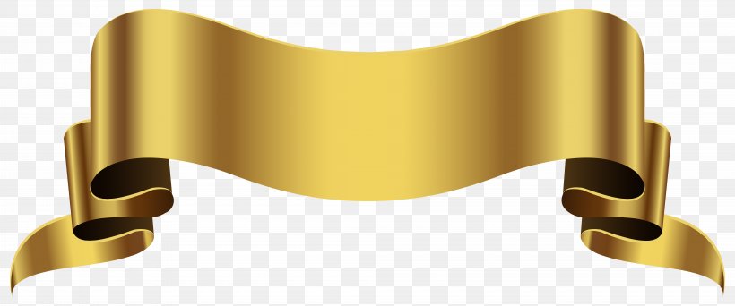 Banner Ribbon Clip Art, PNG, 8000x3343px, Banner, Brass, Color, Dots Per Inch, Gold Download Free