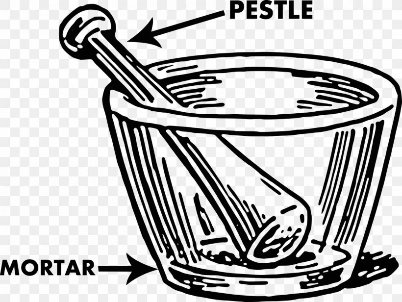 Mortar And Pestle Drawing Tool Clip Art, PNG, 1280x963px, Mortar And Pestle, Artwork, Black And White, Bowl, Cookware And Bakeware Download Free