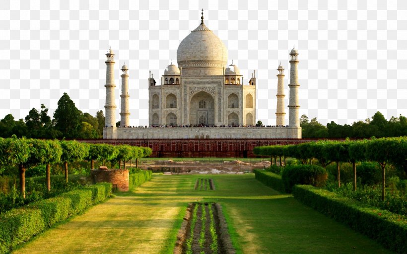 Taj Mahal Agra Fort Fatehpur Sikri Delhi New7Wonders Of The World, PNG, 1440x900px, Taj Mahal, Agra, Agra Fort, Delhi, Facade Download Free
