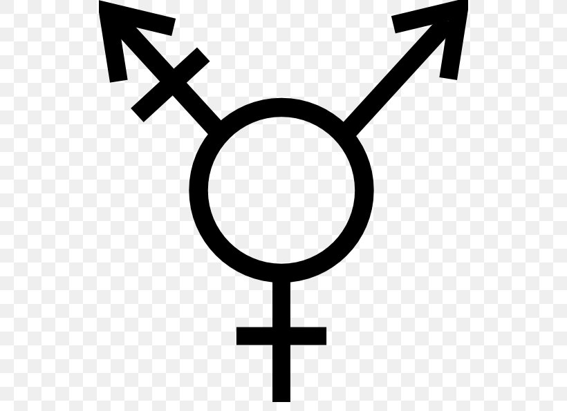 Transgender Gender Symbol LGBT, PNG, 534x595px, Transgender, Area, Black And White, Cross, Female Download Free