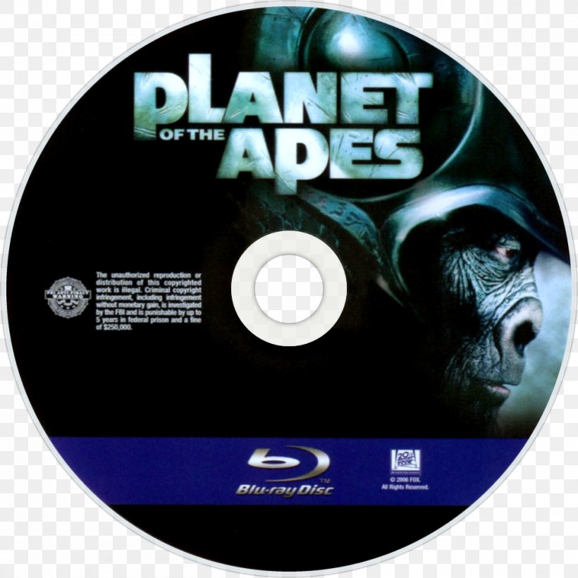 Blu-ray Disc Planet Of The Apes DVD Film Series, PNG, 1000x1000px, Bluray Disc, Beneath The Planet Of The Apes, Brand, Compact Disc, Dawn Of The Planet Of The Apes Download Free