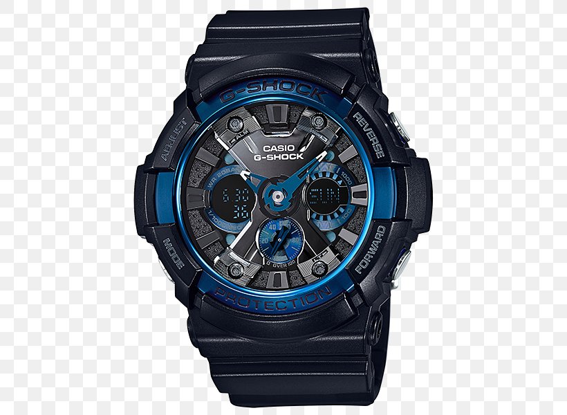 G-Shock Analog Watch Casio Blue, PNG, 500x600px, Gshock, Analog Watch, Blue, Brand, Casio Download Free