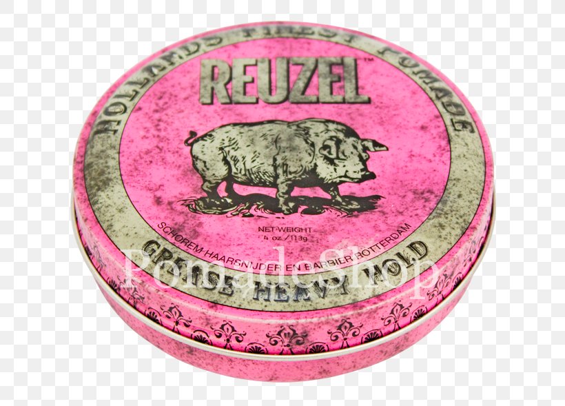 Reuzel Pink Heavy Hold Grease Pomade Hairdresser Hairstyle, PNG, 665x589px, Pomade, Barber, Cabelo, Hair, Hair Care Download Free