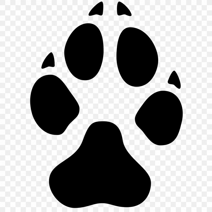 Dog Paw Clip Art, PNG, 1600x1600px, Dog, Animal Track, Black, Black And White, Cat Download Free