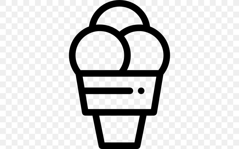 Ice Cream Cones Dessert Clip Art, PNG, 512x512px, Ice Cream, Biscuit, Biscuits, Black And White, Cookie Cutter Download Free
