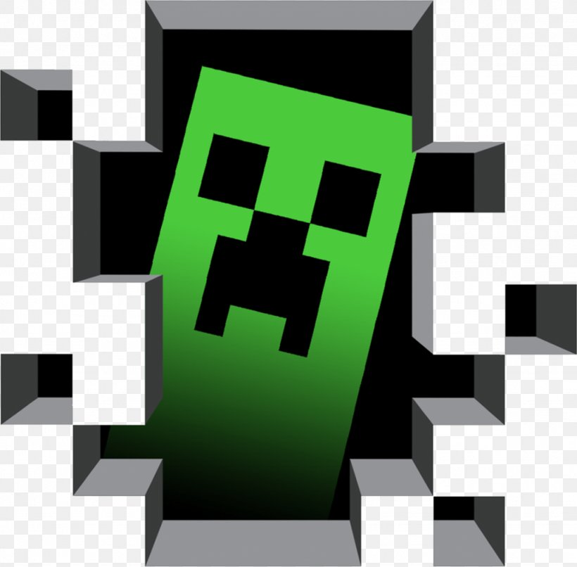 Minecraft Sticker Creeper Wall Decal Video Game, PNG, 1024x1007px, Minecraft, Brand, Creeper, Enderman, Herobrine Download Free