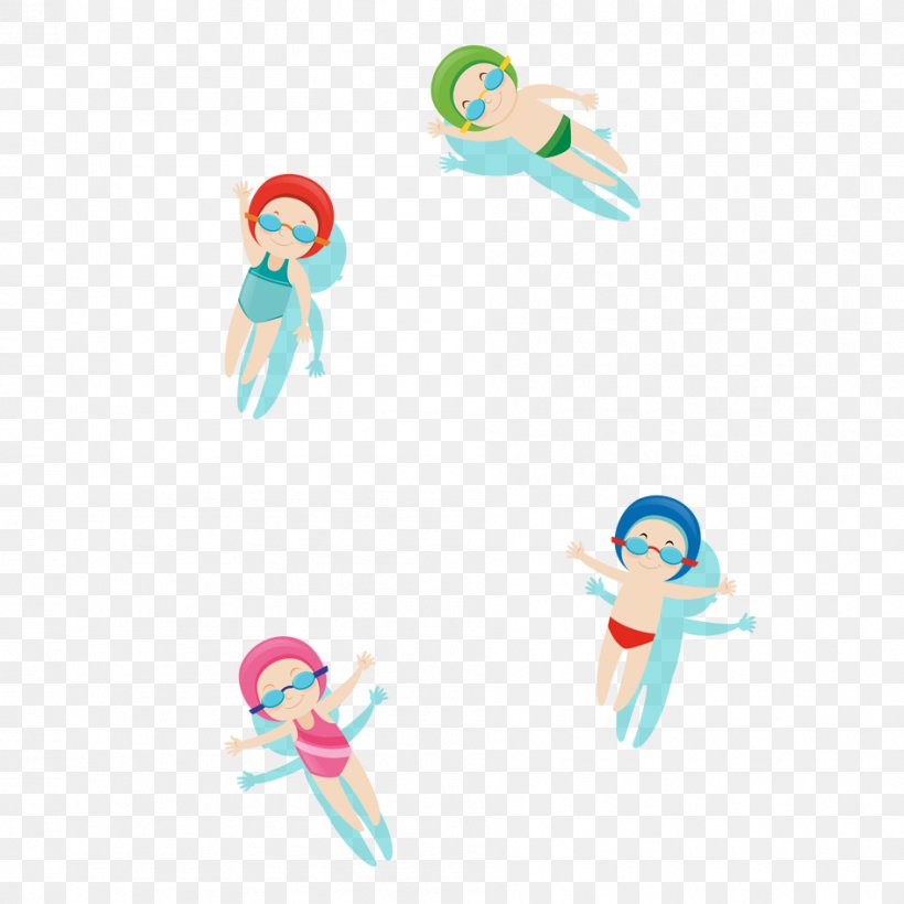 Swimming Cartoon Clip Art, PNG, 945x945px, Swimming, Beak, Bird, Cartoon, Child Download Free