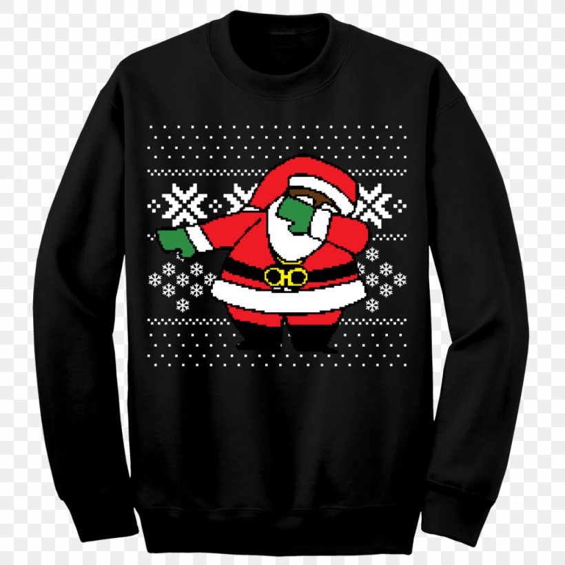 T-shirt Christmas Jumper Santa Claus Sweater, PNG, 1024x1024px, Tshirt, Bluza, Brand, Christmas, Christmas Jumper Download Free
