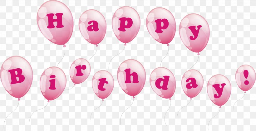 Birthday Cake Balloon Happy Birthday To You, PNG, 2301x1179px, Birthday Cake, Balloon, Birthday, Christmas, Finger Download Free