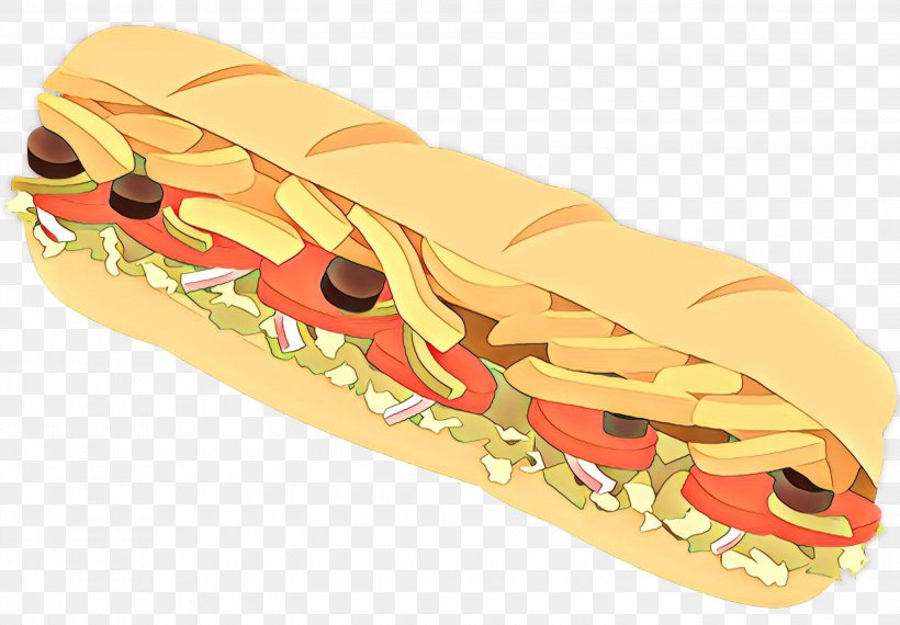Fast Food Bocadillo Sandwich Food Cuisine, PNG, 3000x2089px, Cartoon, Bocadillo, Cuisine, Fast Food, Food Download Free