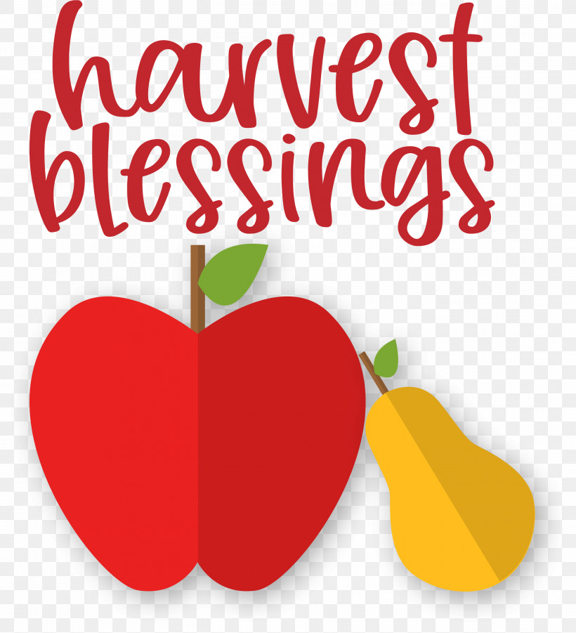 Harvest Blessings Thanksgiving Autumn, PNG, 2697x2966px, Harvest Blessings, Apple, Autumn, Fruit, Heart Download Free